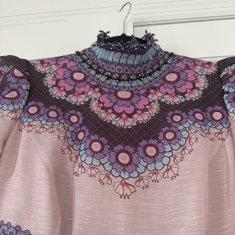 Zimmermann Celestial Purple Mini Dress - Picture 7 of 7